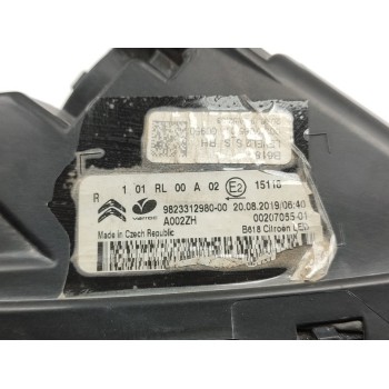 Recambio de piloto delantero derecho para citroën c3 elle referencia OEM IAM 9823312980  