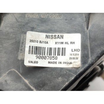 Recambio de faro derecho para nissan nv 200 (m20) kasten comfort referencia OEM IAM 26010BJ10A  