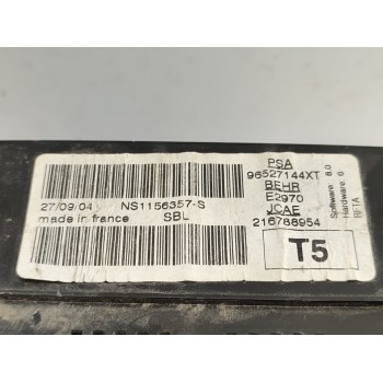 Recambio de mando climatizador para peugeot 307 break / sw (s1) break xr referencia OEM IAM 96527144XT  
