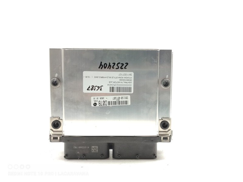 Recambio de centralita motor uce para hyundai kona style mild-hybrid 2wd referencia OEM IAM 3911007107  