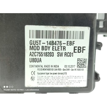 Recambio de caja reles / fusibles para ford ka+ active referencia OEM IAM GU5T14B476EBF  