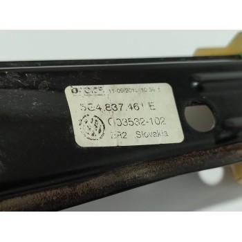 Recambio de elevalunas delantero izquierdo para volkswagen golf vii lim. sport bluemotion referencia OEM IAM 5Q0959801B  