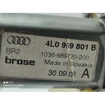 Recambio de motor elevalunas delantero izquierdo para volkswagen touareg (7la) tdi r5 referencia OEM IAM 4L0959801B  