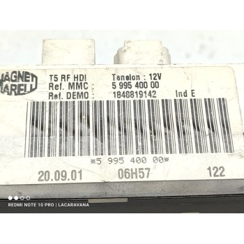 Recambio de mando calefaccion / aire acondicionado para peugeot 307 (s1) xn referencia OEM IAM 599540000  