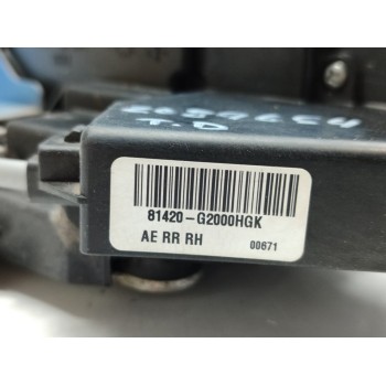 Recambio de cerradura puerta trasera derecha para hyundai ioniq hybrid referencia OEM IAM 81420G2000  