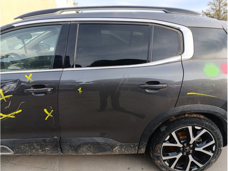 Recambio de puerta trasera izquierda para citroën c5 aircross shine pack referencia OEM IAM 9825753580  