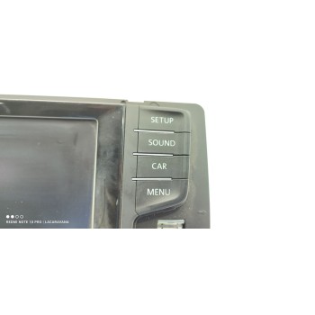 Recambio de pantalla multifuncion para volkswagen golf vii lim. sport bluemotion referencia OEM IAM 5G0919605  
