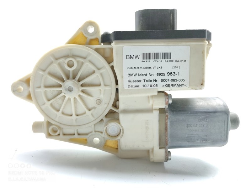 Recambio de motor elevalunas delantero izquierdo para bmw x3 (e83) 3.0 turbodiesel cat referencia OEM IAM 69259631  