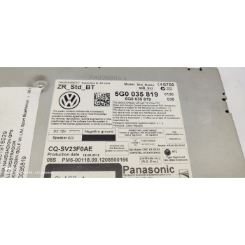 Recambio de sistema navegacion gps para volkswagen golf vii lim. sport bluemotion referencia OEM IAM 5G0035819  