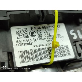 Recambio de mando luces para citroën c4 lim. exclusive referencia OEM IAM 98000223XT  