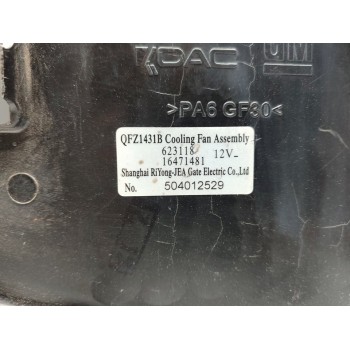 Recambio de electroventilador para opel mokka selective referencia OEM IAM 504012529  