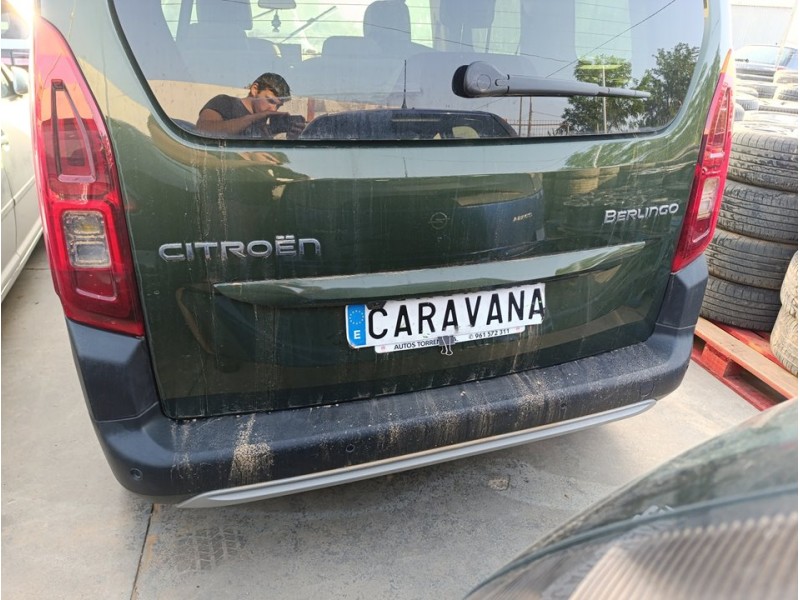 Recambio de paragolpes trasero para citroën berlingo feel m referencia OEM IAM 1633557480  