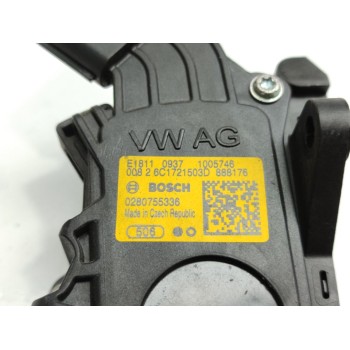 Recambio de pedal acelerador para seat toledo (kg3) connect referencia OEM IAM 6C1721503D  