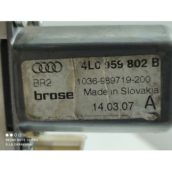 Recambio de motor elevalunas trasero derecho para audi q7 (4l) 3.0 tdi referencia OEM IAM 4L0959802B  