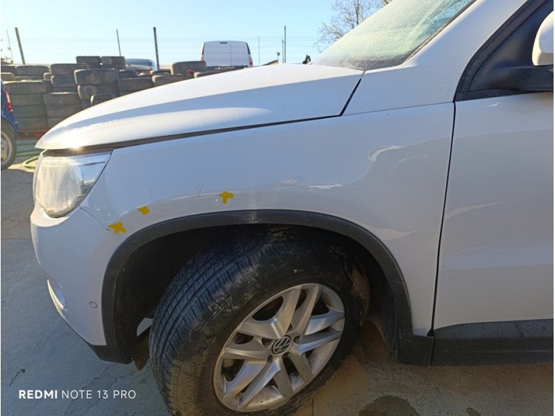 Recambio de aleta delantera izquierda para volkswagen tiguan (5n1) advance referencia OEM IAM 5N0821105A  