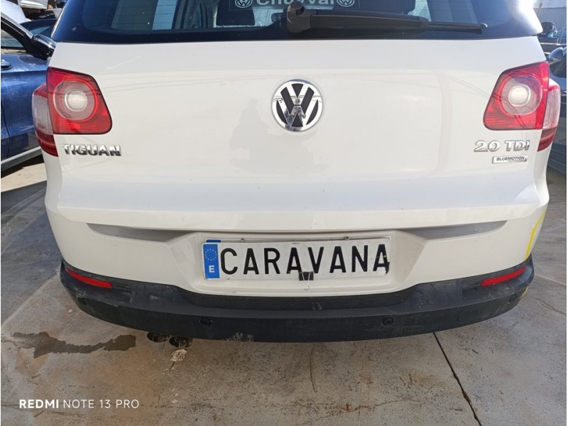 Recambio de paragolpes trasero para volkswagen tiguan (5n1) advance referencia OEM IAM 5N0807421  