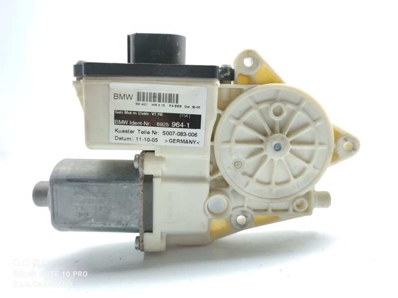 Recambio de motor elevalunas delantero derecho para bmw x3 (e83) 3.0 turbodiesel cat referencia OEM IAM 69259641  
