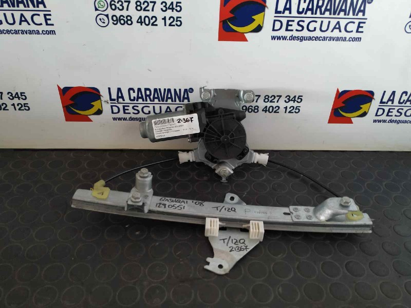 Recambio de elevalunas trasero izquierdo para nissan qashqai (j10) acenta referencia OEM IAM 402191A  