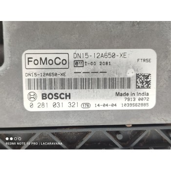 Recambio de centralita motor uce para ford ecosport titanium referencia OEM IAM 0281031321  