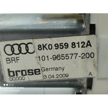 Recambio de motor elevalunas trasero derecho para audi a4 ber. (b8) básico referencia OEM IAM 8K0959812A  