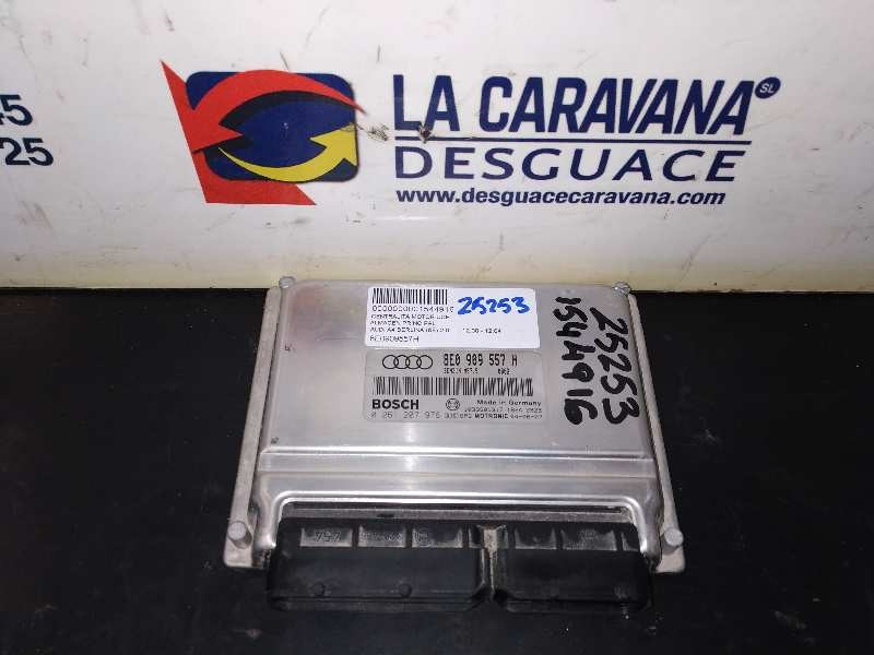 Recambio de centralita motor uce para audi a4 berlina (8e) 2.0 referencia OEM IAM 8E0909557H  