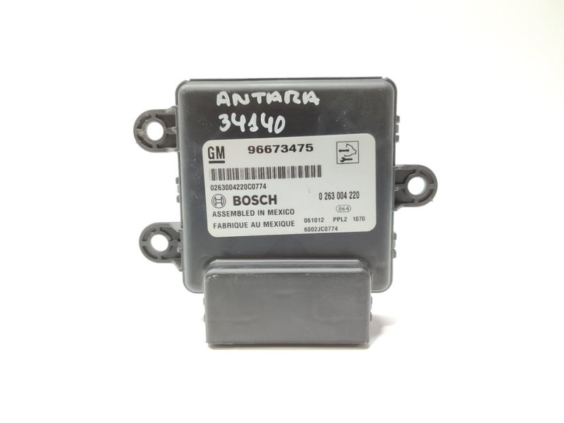 Recambio de modulo electronico para opel antara cosmo 4x4 referencia OEM IAM 96673475  