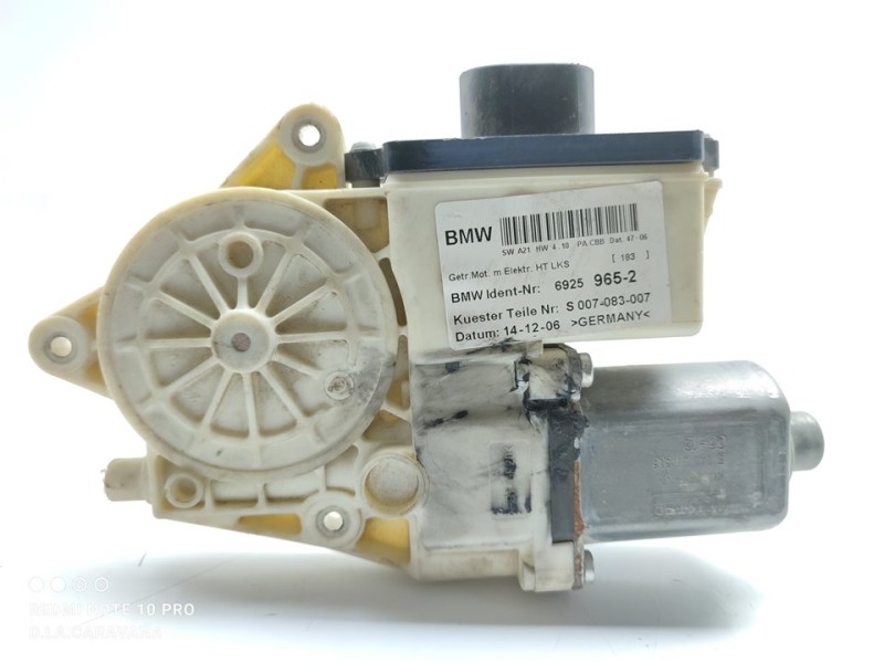 Recambio de motor elevalunas trasero izquierdo para bmw x3 (e83) 2.0d referencia OEM IAM 69259652  