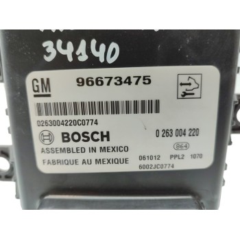 Recambio de modulo electronico para opel antara cosmo 4x4 referencia OEM IAM 96673475  