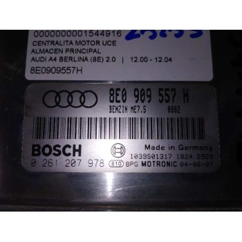 Recambio de centralita motor uce para audi a4 berlina (8e) 2.0 referencia OEM IAM 8E0909557H  