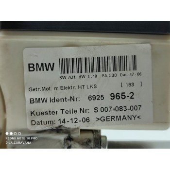 Recambio de motor elevalunas trasero izquierdo para bmw x3 (e83) 2.0d referencia OEM IAM 69259652  