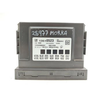 Recambio de modulo electronico para opel mokka x color edition start/stop referencia OEM IAM 13510523  