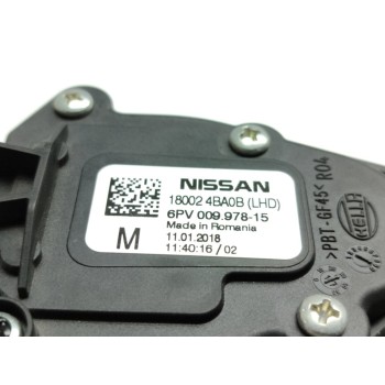 Recambio de potenciometro pedal para nissan qashqai (j11) 360 referencia OEM IAM 180025FA0B  