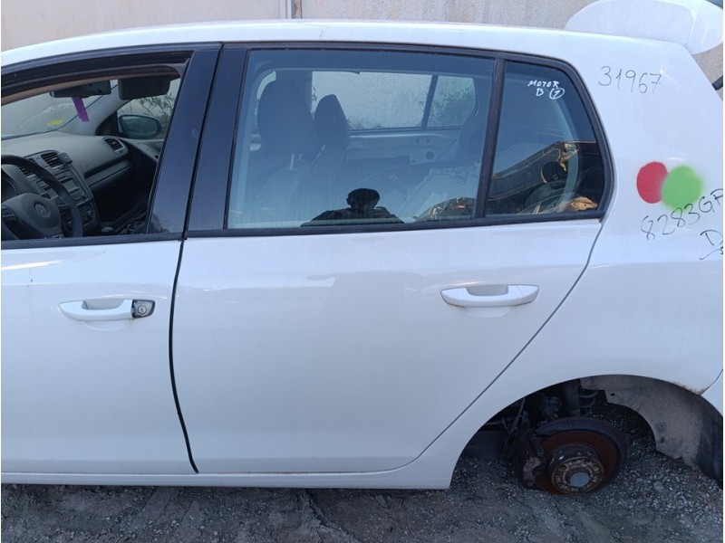 Recambio de puerta trasera izquierda para volkswagen golf vi (5k1) advance referencia OEM IAM 5K6833055K  