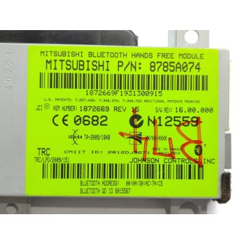 Recambio de modulo electronico para mitsubishi asx (ga0w) challenge 2wd referencia OEM IAM 8785A074  