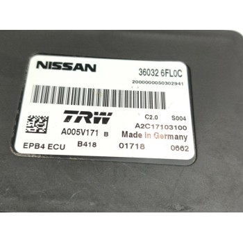 Recambio de modulo electronico para nissan qashqai (j11) 360 referencia OEM IAM 360326FL0C  