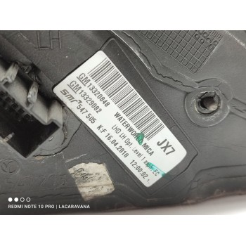 Recambio de retrovisor izquierdo para opel insignia berlina cosmo referencia OEM IAM 13320848  