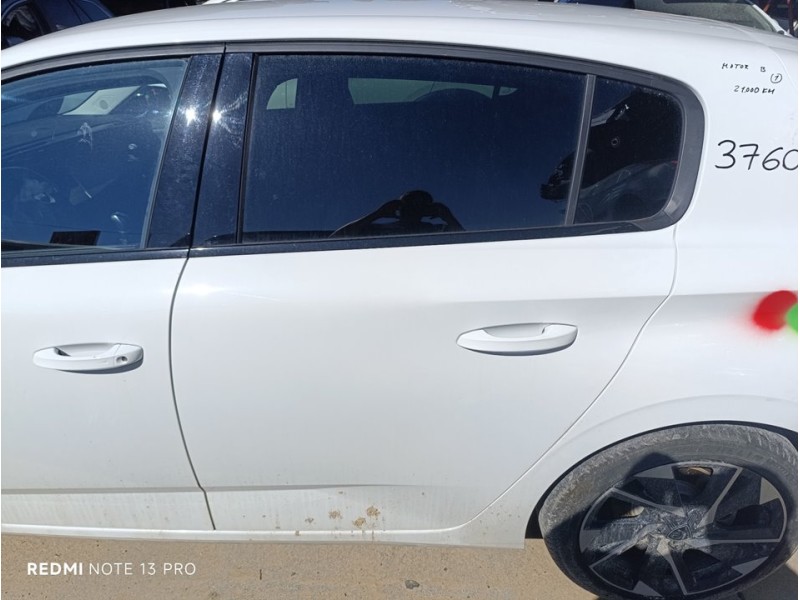 Recambio de puerta trasera izquierda para peugeot 308 (p5) allure pack referencia OEM IAM   