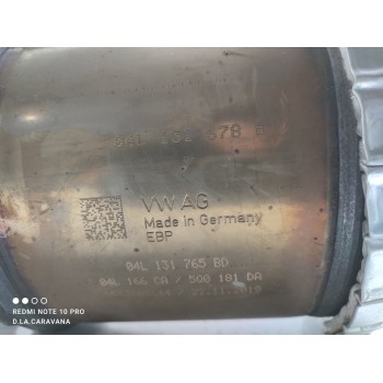 Recambio de filtro de particulas para audi a3 sedán (8vm) 30 tdi design referencia OEM IAM 5Q0131705BG  