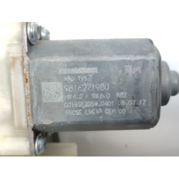 Recambio de elevalunas trasero derecho para peugeot 308 style referencia OEM IAM 9816273480  