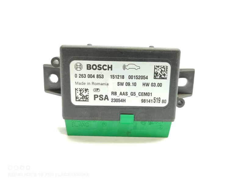 Recambio de modulo electronico para citroën c4 picasso feel referencia OEM IAM 9814151980  