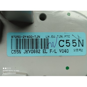 Recambio de mando climatizador para hyundai ix35 classic 2wd referencia OEM IAM 972502Y400  