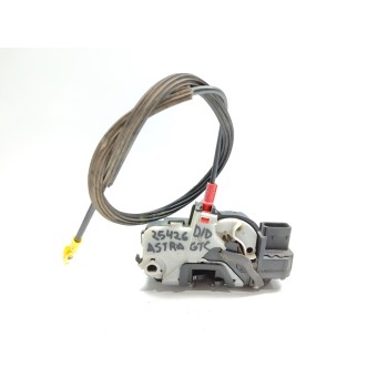 Recambio de cerradura puerta delantera derecha para opel astra j gtc sportive referencia OEM IAM 13579523  