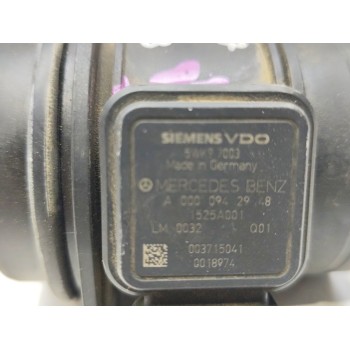 Recambio de caudalimetro para mercedes-benz clase b (w245) 200 cdi (245.208) referencia OEM IAM A0000942948  