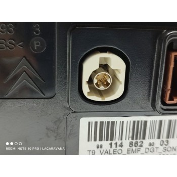 Recambio de pantalla multifuncion para peugeot 308 style referencia OEM IAM 9811486280  