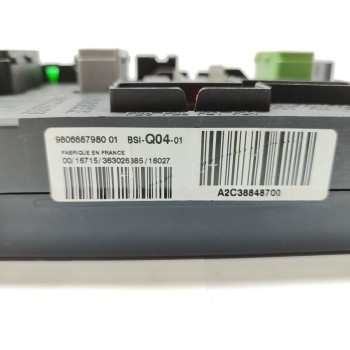 Recambio de caja reles / fusibles para citroën c4 picasso feel referencia OEM IAM 9806687980  