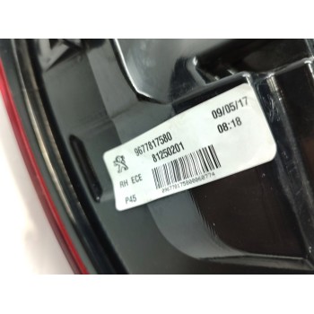 Recambio de piloto trasero derecho para peugeot 308 style referencia OEM IAM 9677817580  