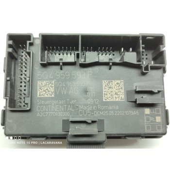 Recambio de modulo electronico para volkswagen t-roc advance referencia OEM IAM 5Q4959593P  