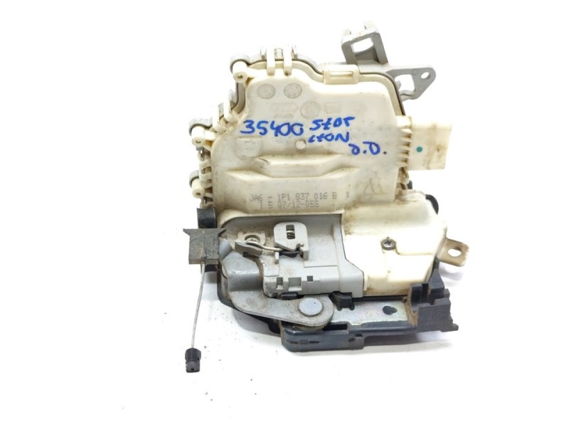 Recambio de cerradura puerta delantera derecha para seat leon (1p1) reference referencia OEM IAM 1P1837016B  