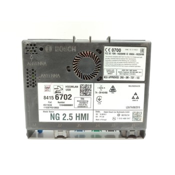 Recambio de modulo electronico para opel mokka x color edition start/stop referencia OEM IAM 84156702  