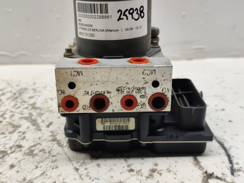 Recambio de abs para citroën c5 berlina millenium referencia OEM IAM 9662131280  